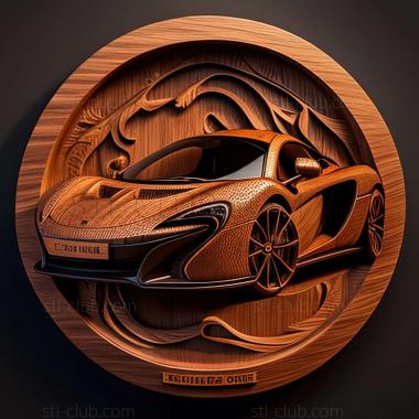 3D мадэль McLaren 650S (STL)